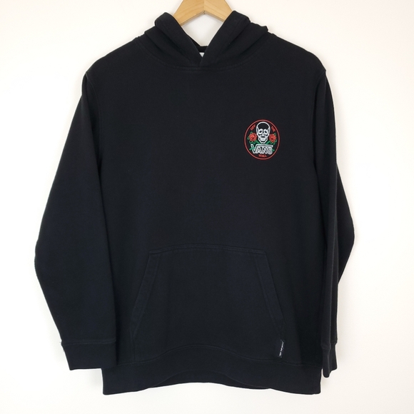 Vans Other - Vans Neon Sign Style Graphic Black Pullover Hoodie